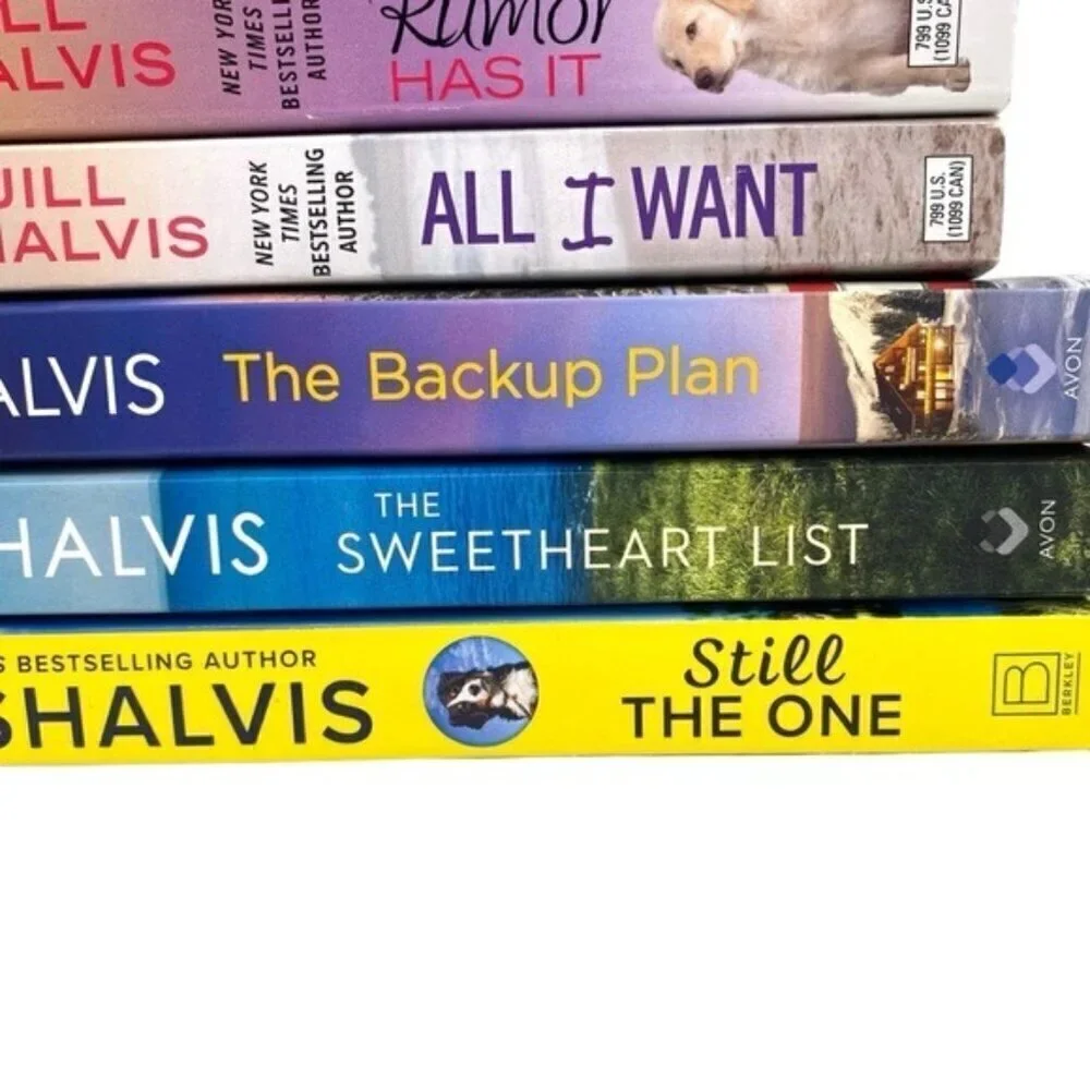 Jill Shalvis Animal Magnetism and Sunrise Cove Series Paperback Book Lot